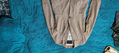Blazer marrón claro para mujer Alanzi - miniatura 1