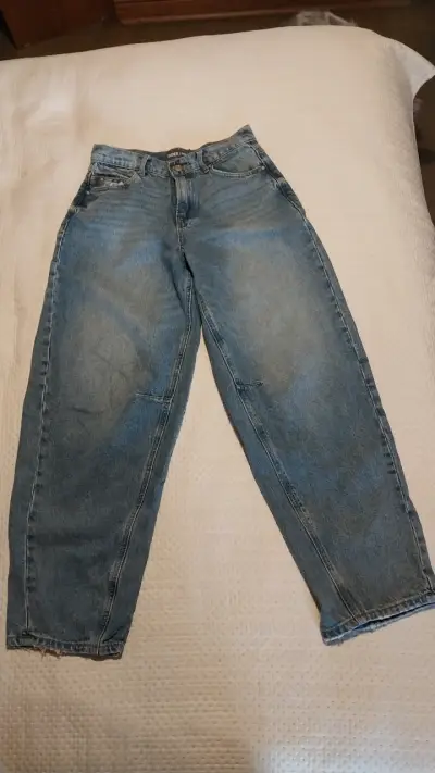Jeans de mezclilla azul Índex mujer T40 - miniatura 1