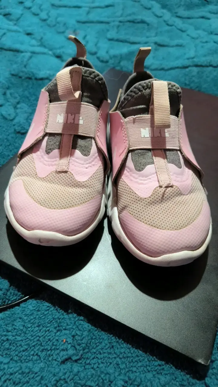 Zapatillas deportivas rosadas para niños Nike - 3