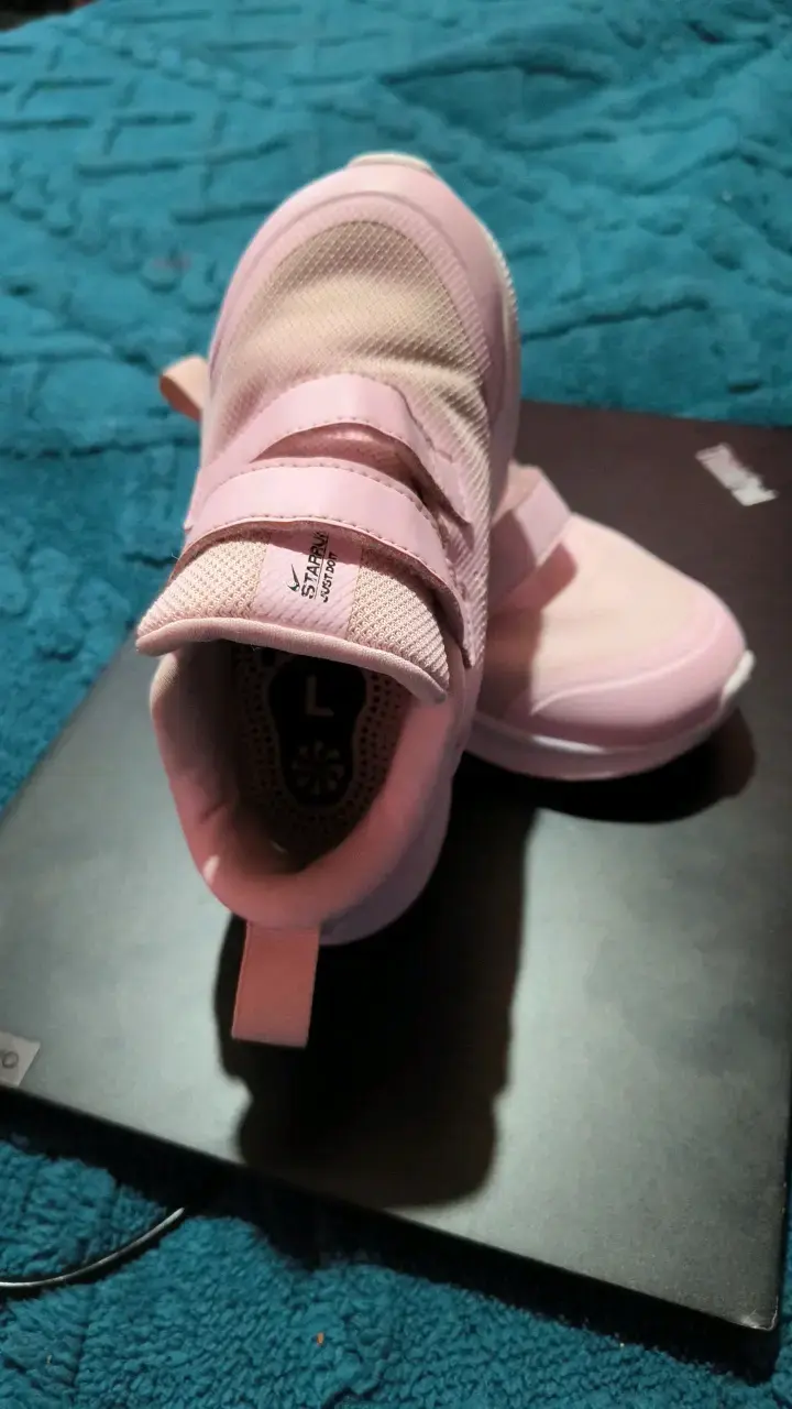 Zapatillas deportivas rosadas para niños Nike - 3