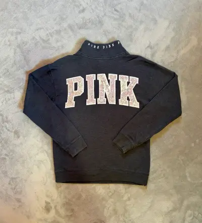Polerón  PINK (victoria’s secret) de lentejuelas - miniatura 1