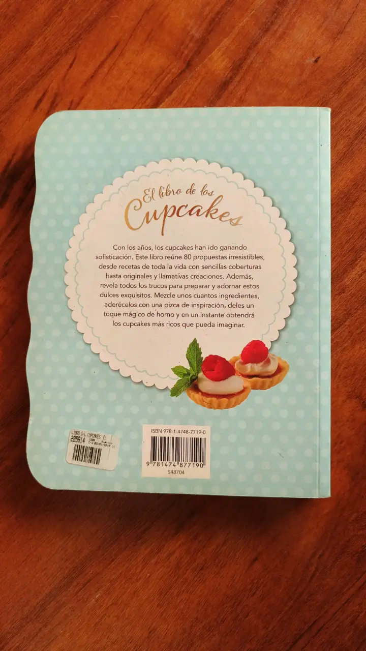 Libro de recetas 'El libro de los Cupcakes' - 3