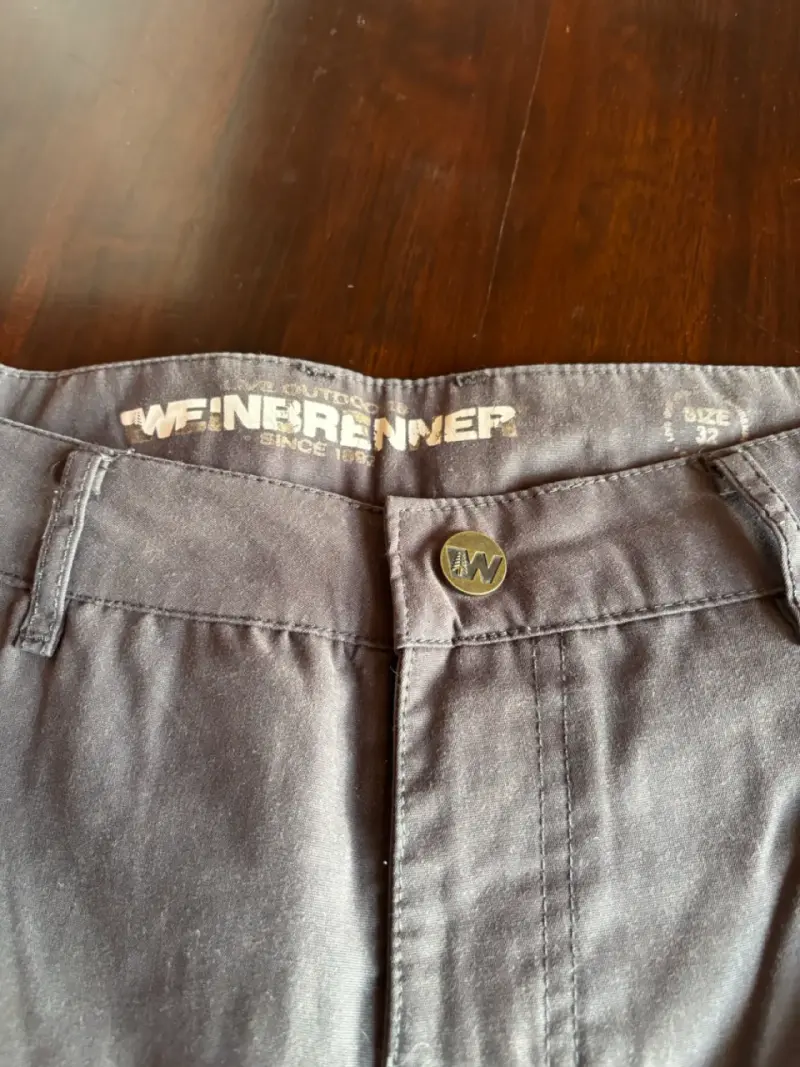 Pantalones outdoor cargo Weinbrenner 32 Gris - 2