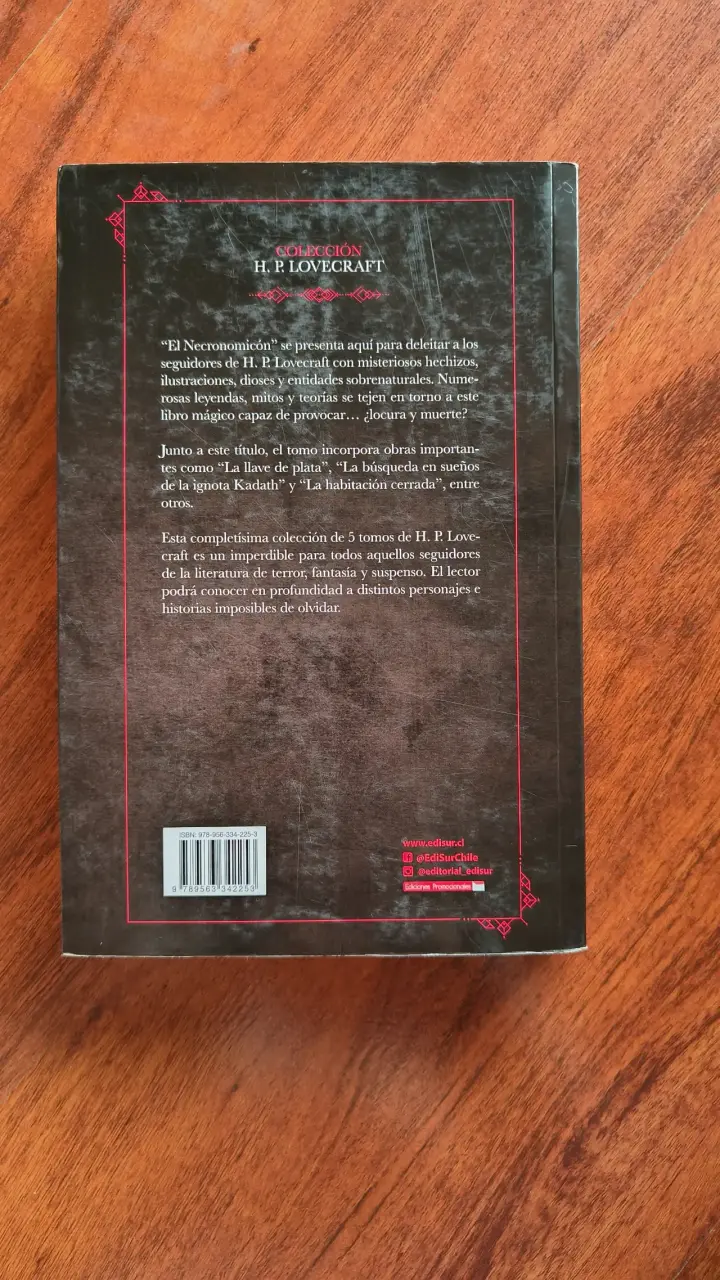 Libro El Necronomicón de H.P. Lovecraft - 2