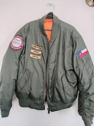 Chaqueta bomber verde Alpha Industries MA-1 - miniatura 1