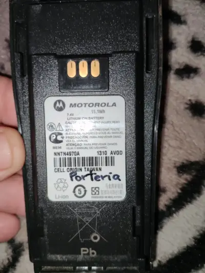 Radio portátil Motorola EP450 con batería - miniatura 4