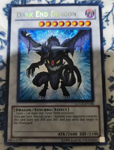 Carta Yu-Gi-Oh! Dark End Dragon rara - miniatura 1