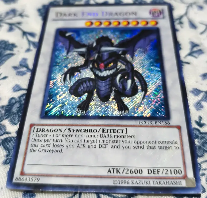 Carta Yu-Gi-Oh! Dark End Dragon rara - 2