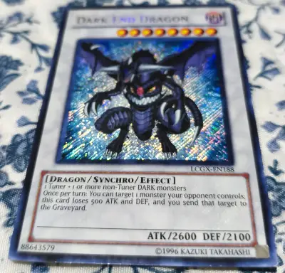Carta Yu-Gi-Oh! Dark End Dragon rara - miniatura 2