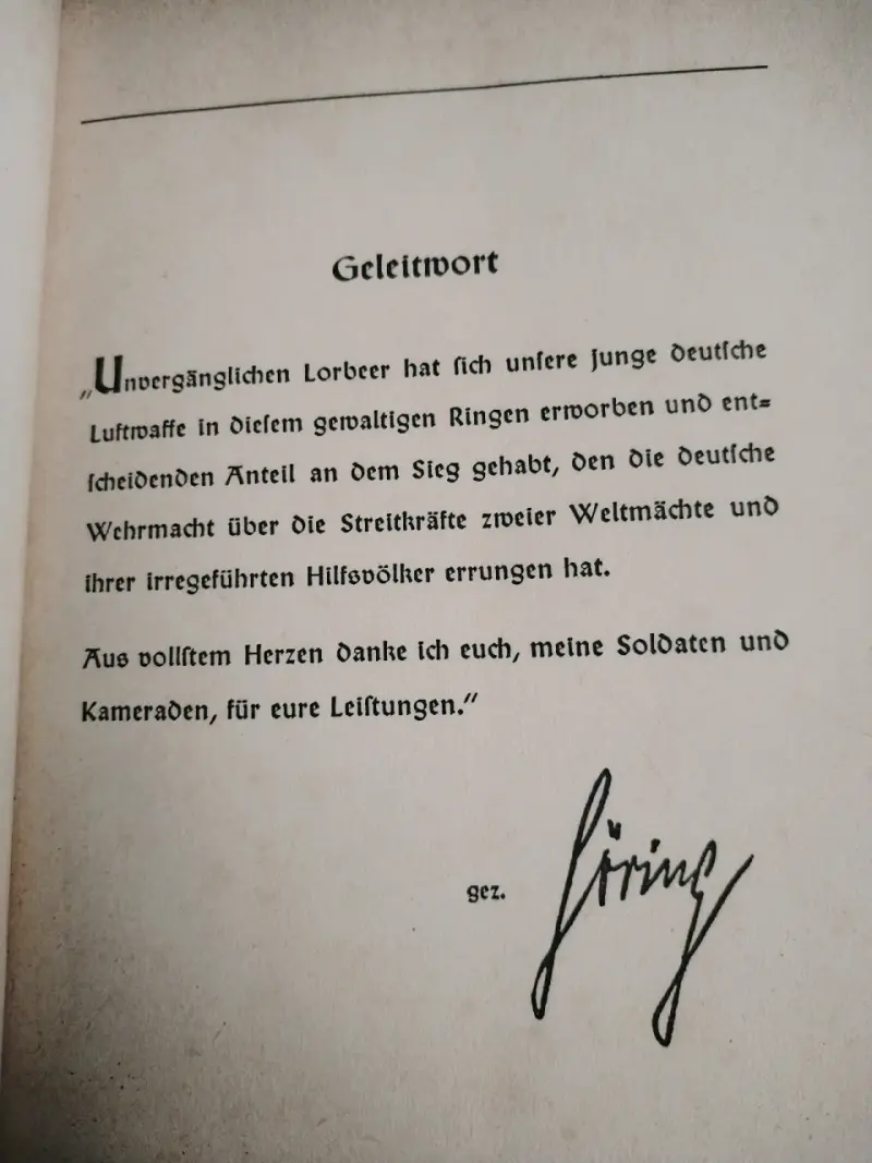 Libro antiguo 'Jahrbuch der deutschen Luftwaffe 1941' - 3