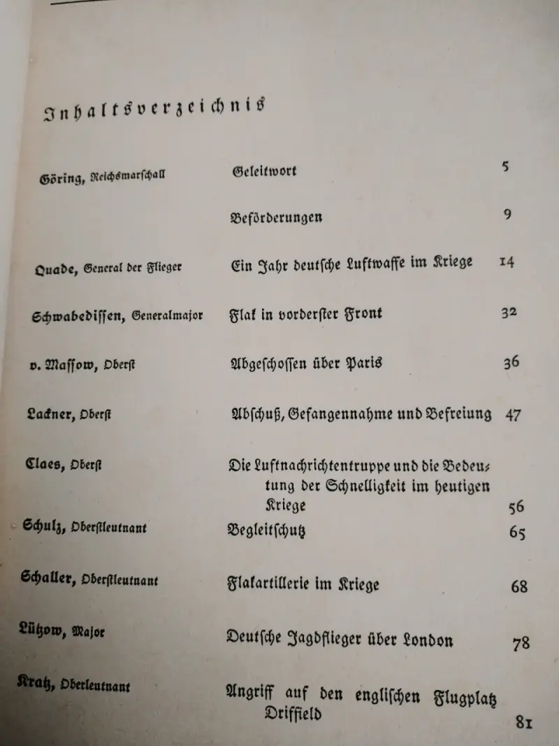 Libro antiguo 'Jahrbuch der deutschen Luftwaffe 1941' - 4