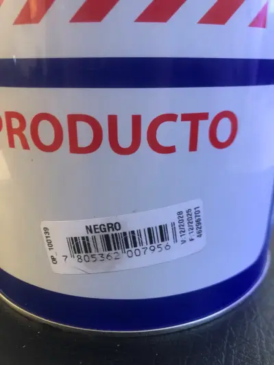 Pintura Negra Sipa esmalte secado rápido - miniatura 1