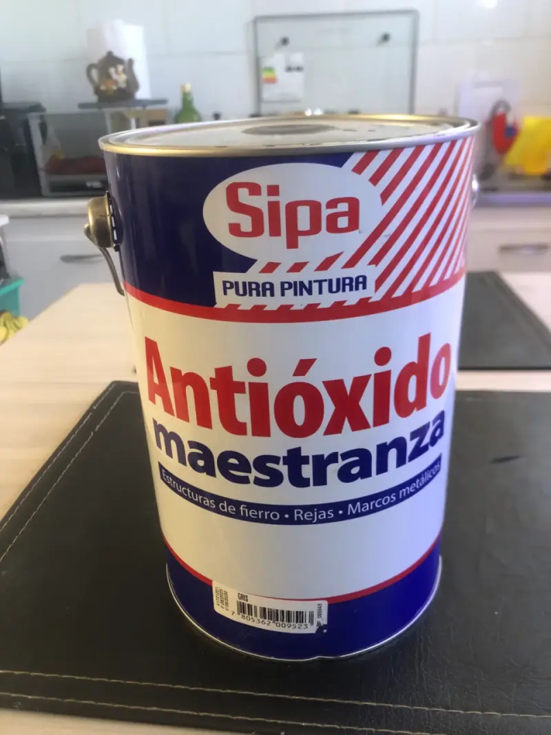 Pintura Antióxido Gris Sipa Maestranza - 1