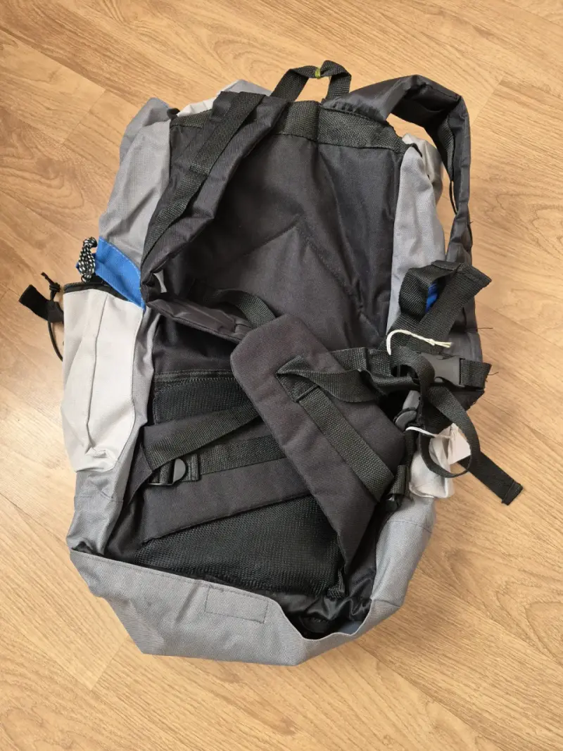 Mochila de senderismo Wetland gris y azul - 2