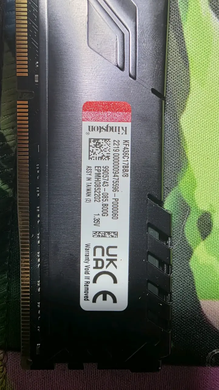 Memoria RAM Kingston Fury DDR4 3600mhz - 3
