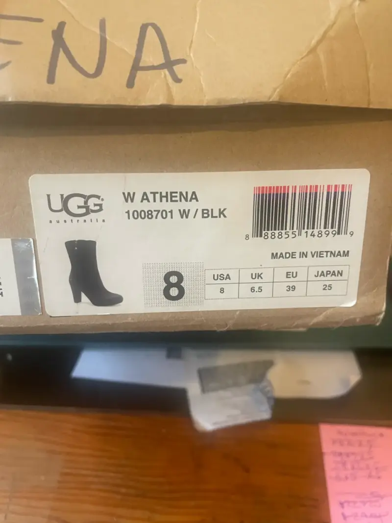 Botines de tacón alto negros UGG - 5