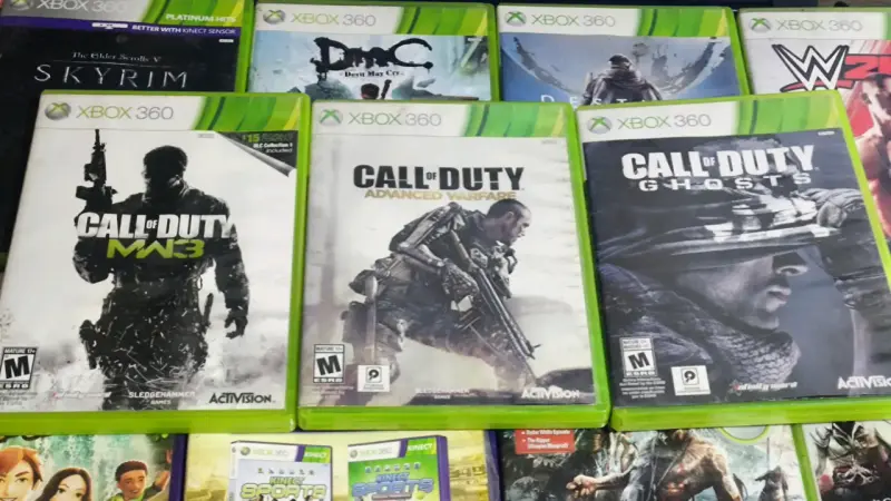 Lote juegos Xbox 360 Call of Duty