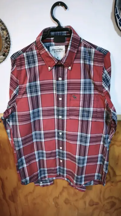 Camisa a cuadros Abercrombie & Fitch XL - miniatura 1
