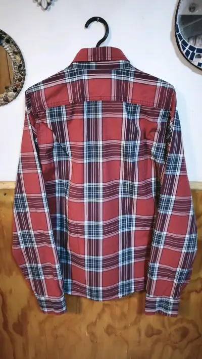 Camisa a cuadros Abercrombie & Fitch XL - miniatura 2