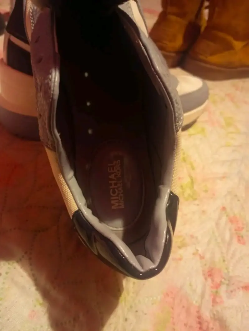 Zapatillas deportivas beige y gris Michael Kors - 2