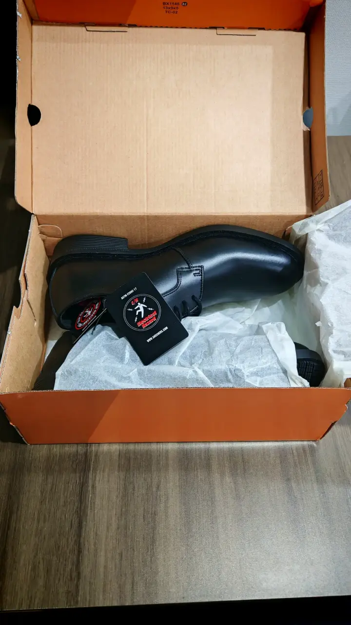 Zapatos de trabajo hombre - skechers - 4