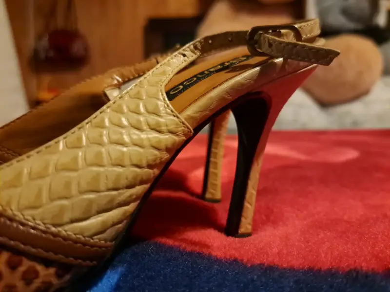 Zapatos de tacón alto marca Branco. Talla 34. - 4