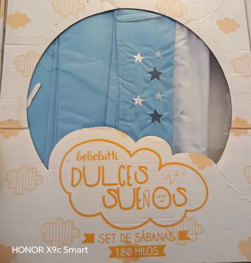 Set de Sábanas Bebé Bebelutti Dulces Sueños 180 Hilos - 1