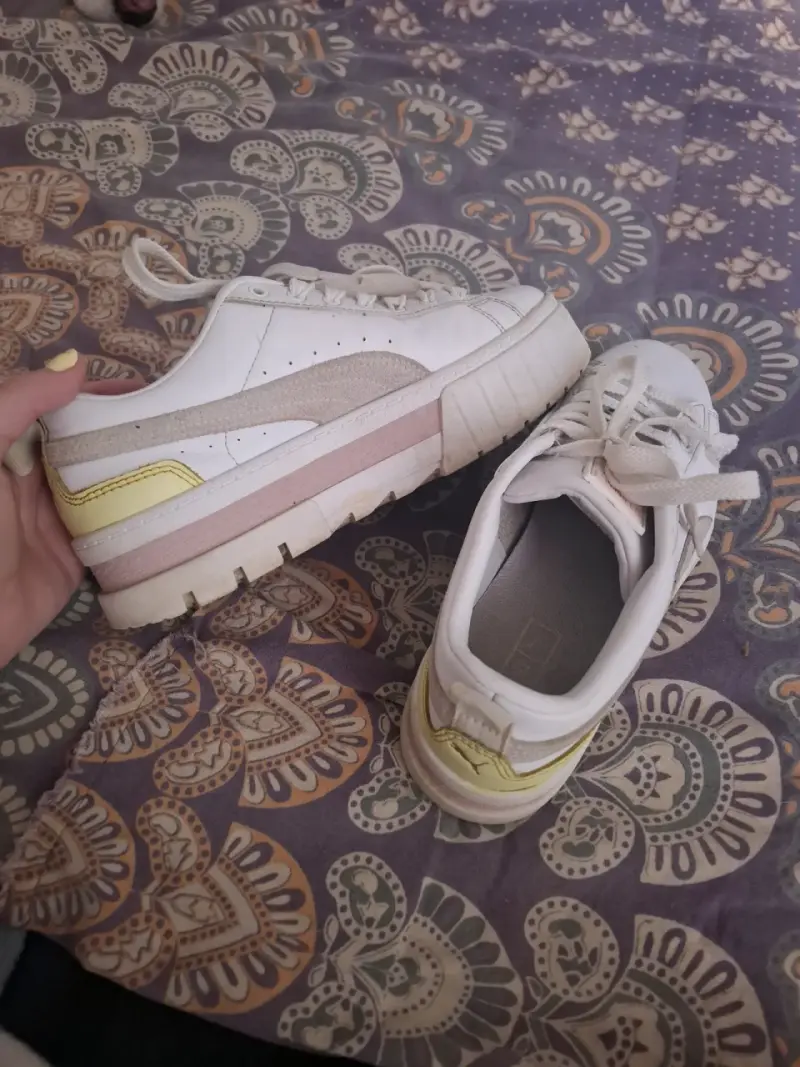 Zapatillas deportivas blancas Puma para mujer - 2