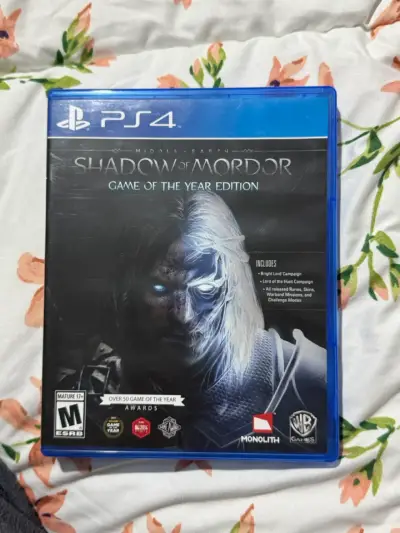 Juego PS4 Middle Earth: Shadow of Mordor GOTY - miniatura 1