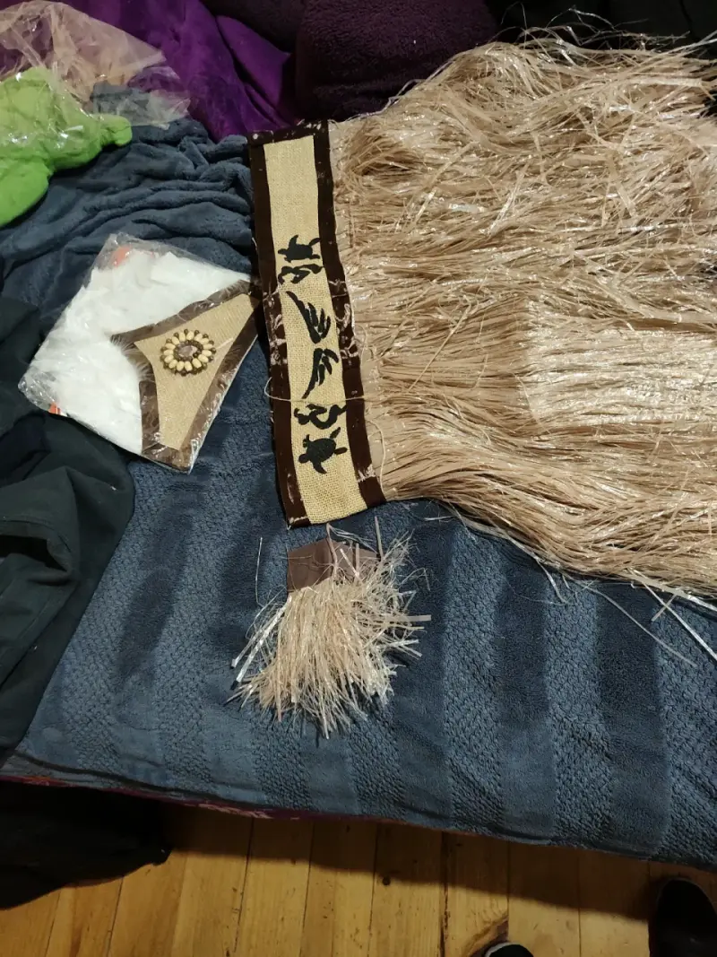 Disfraz de Hula Hawaiano para Adultos - 2
