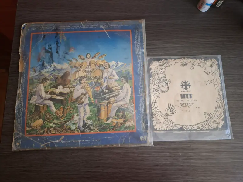 Vinilo Los Jaivas Aconcagua con funda original - 1