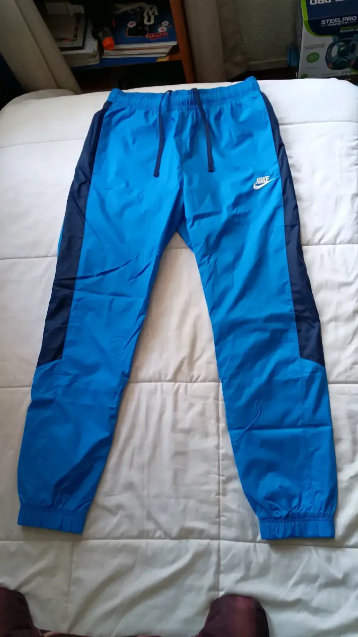 Buzo Nike azul windrunner retropara hombre - 3