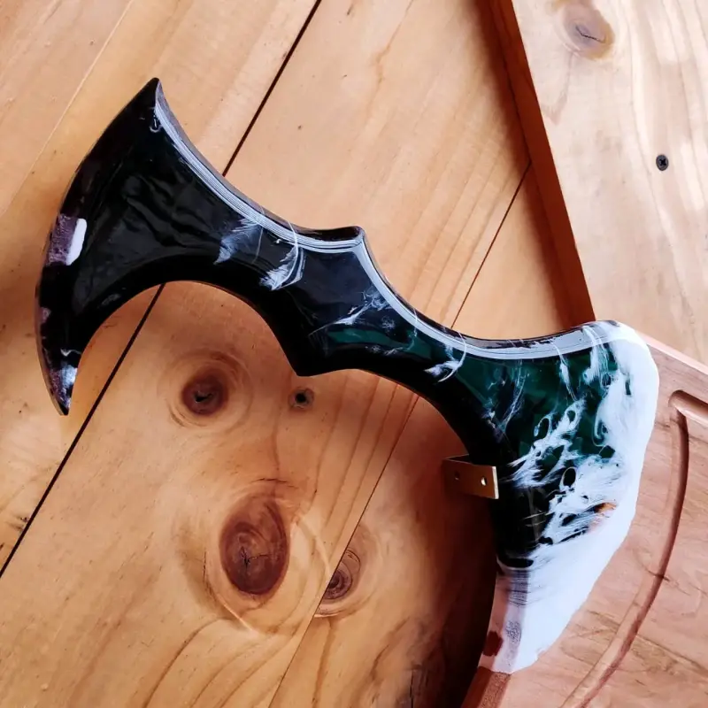 Tabla de cortar de madera con mango ergonómico - 2