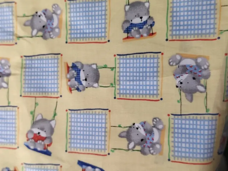 Sábanas para cuna con estampados de animales - 1