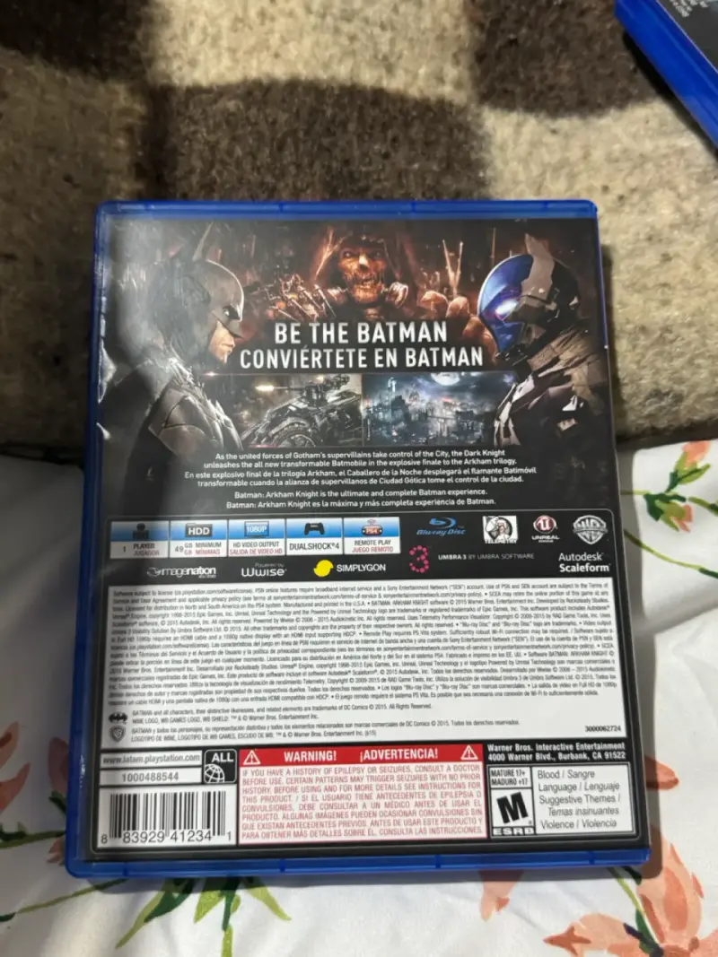 Juego PS4 Batman Arkham Knight en buen estado - 2