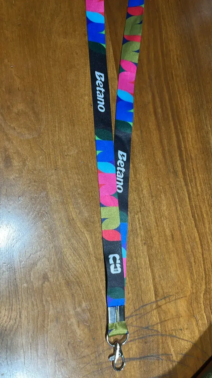 Lanyard Betano BRASIL FIFA colorido - 2