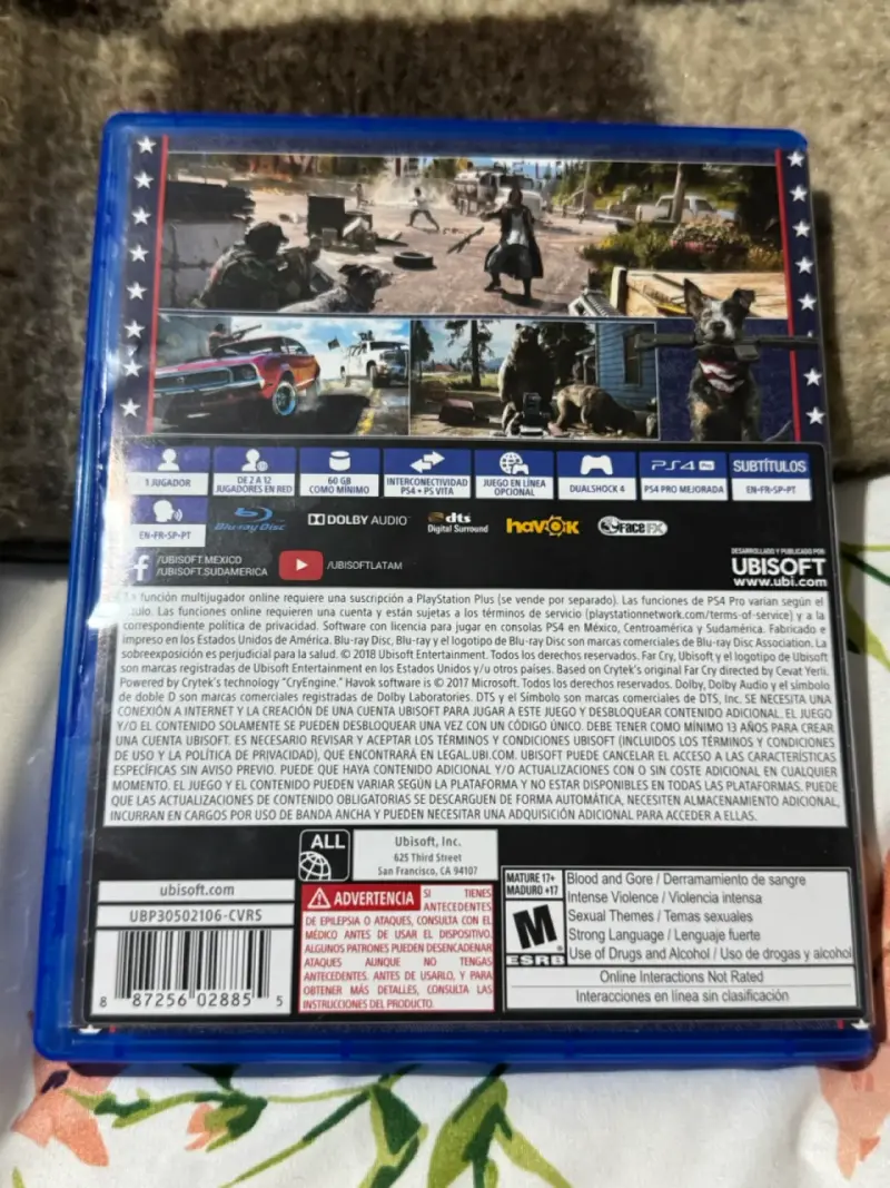 Juego PS4 Far Cry 5 Ubisoft en buen estado - 2
