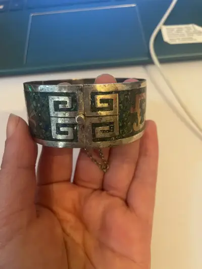 Brazalete de plata Mexicana - miniatura 1