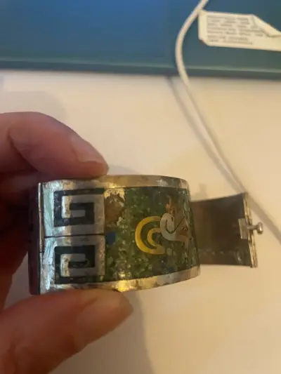 Brazalete de plata Mexicana - miniatura 2