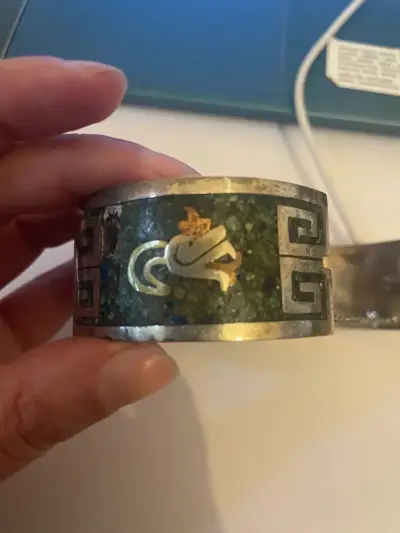 Brazalete de plata Mexicana - miniatura 3