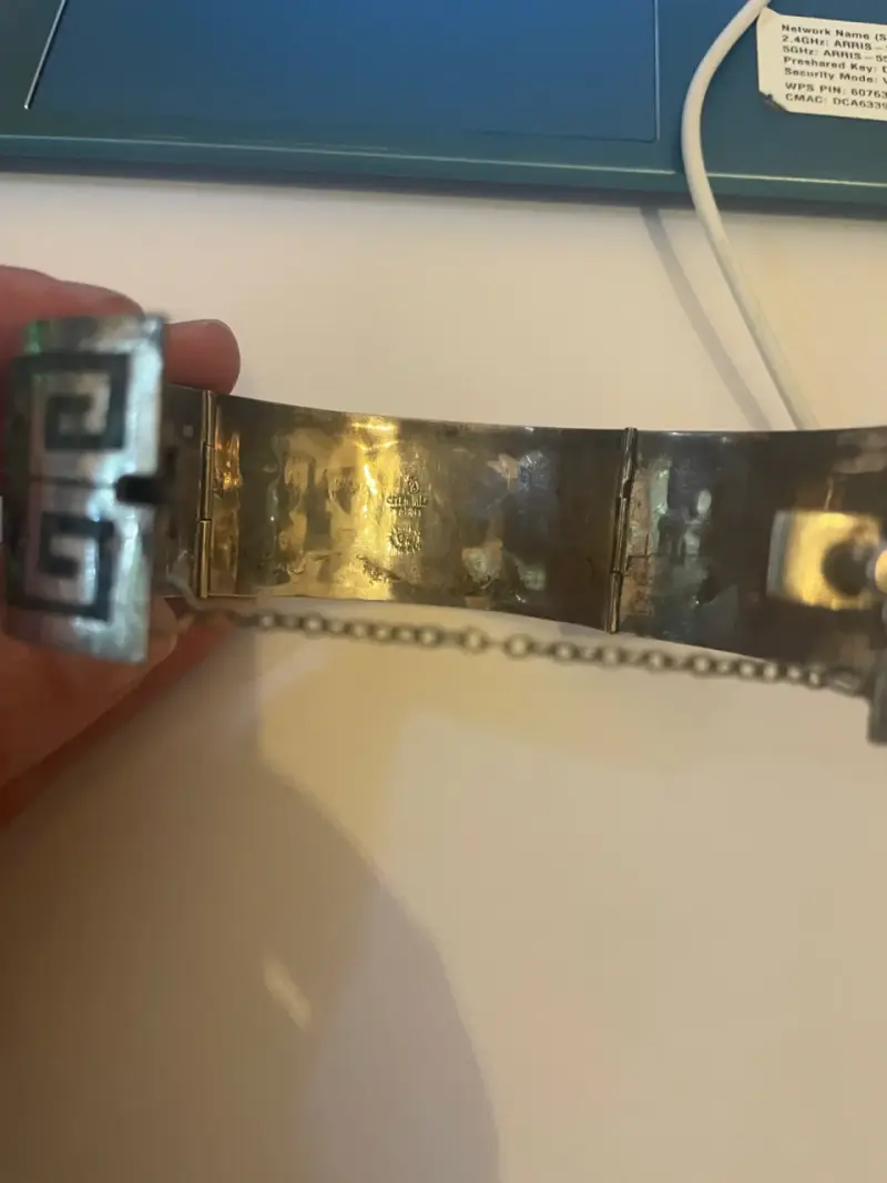 Brazalete de plata Mexicana - 4