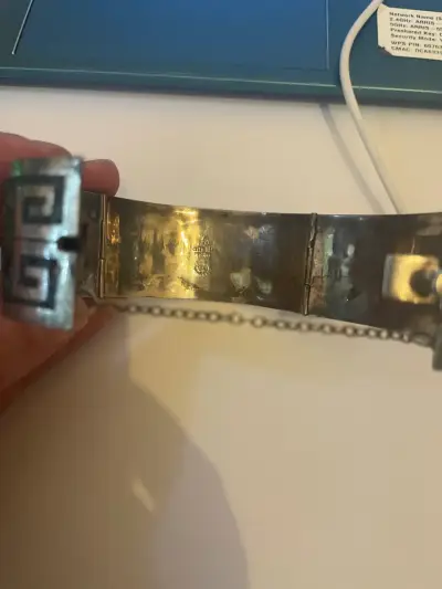 Brazalete de plata Mexicana - miniatura 4