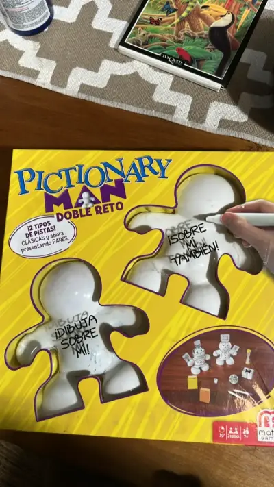 Juego Pictionary Man Doble Reto para Familias - miniatura 1