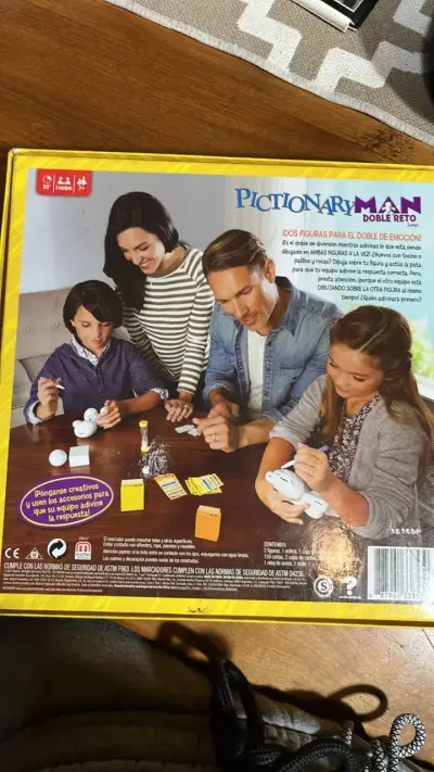 Juego Pictionary Man Doble Reto para Familias - miniatura 2