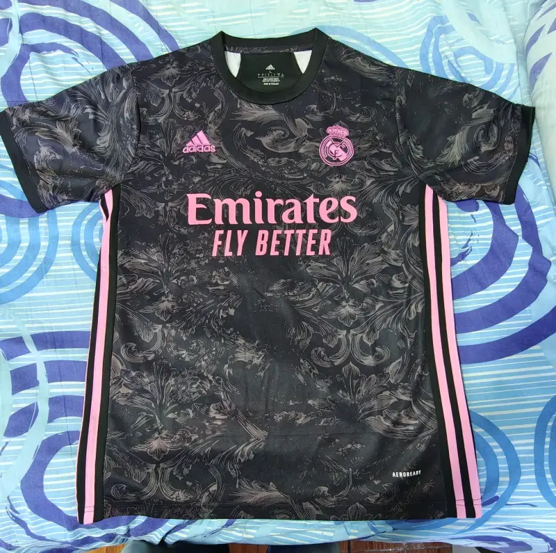 Camiseta Real Madrid 2021 Negra Adidas - 2