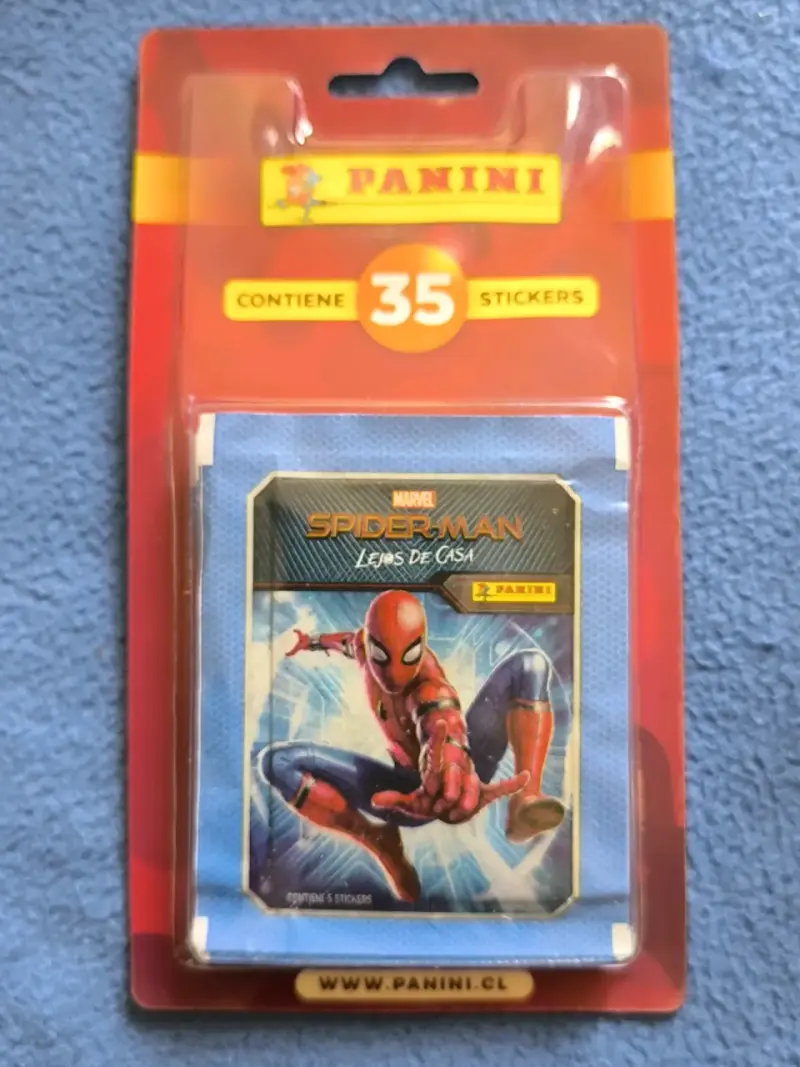 Blister de Stickers Spider-Man Lejos de Casa - 1