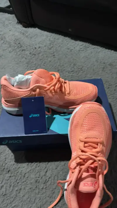 Zapatillas running mujer Asics Gel-Pursue 4 rosadas - miniatura 1