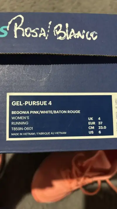 Zapatillas running mujer Asics Gel-Pursue 4 rosadas - miniatura 3