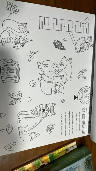 Libro para colorear Animales del Mundo Artel - miniatura 2