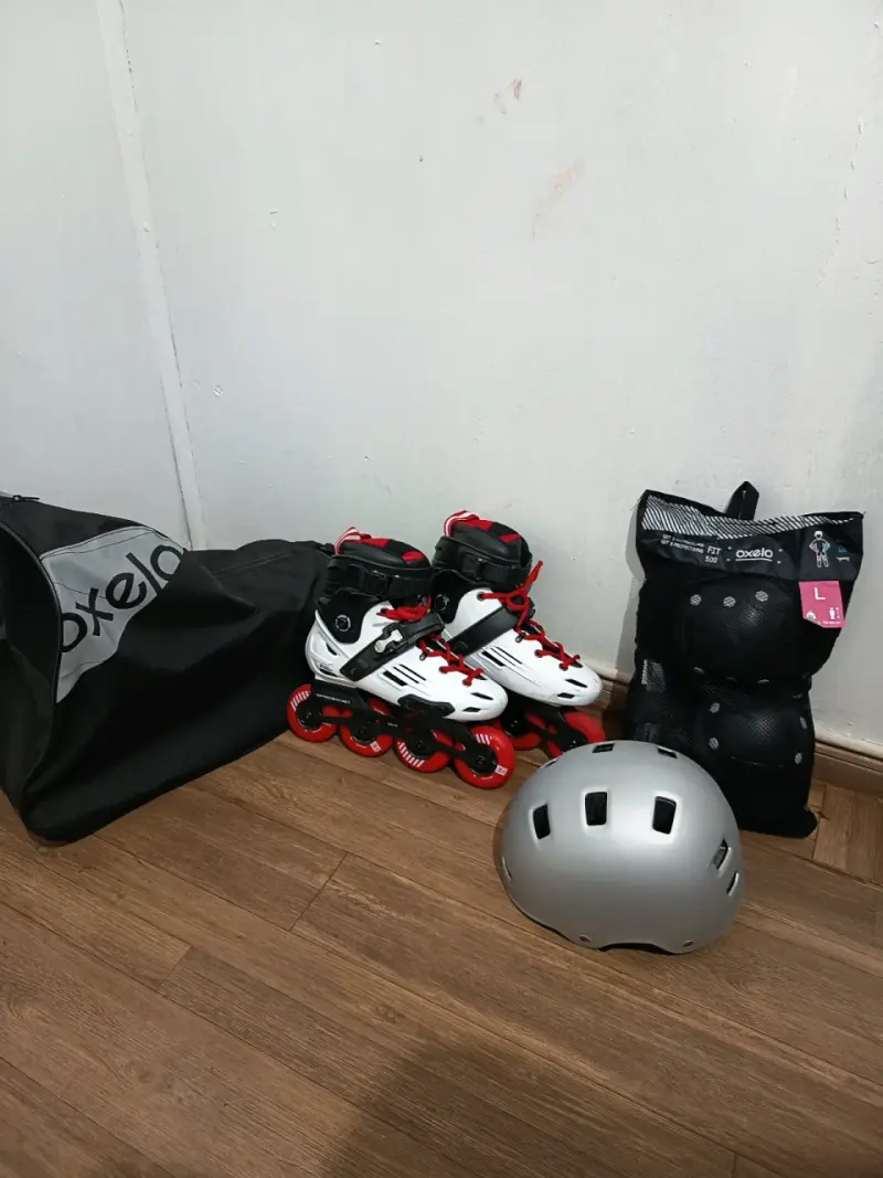 Patines en Línea Oxelo con Casco y Proteccio - 1